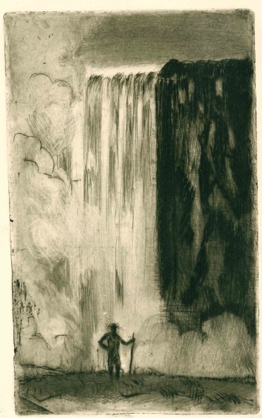 Carl von Linné/H.C. Artmann. Am großen Wasserfall.